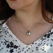 Asymmetrical Keishi Pearl Necklace Image